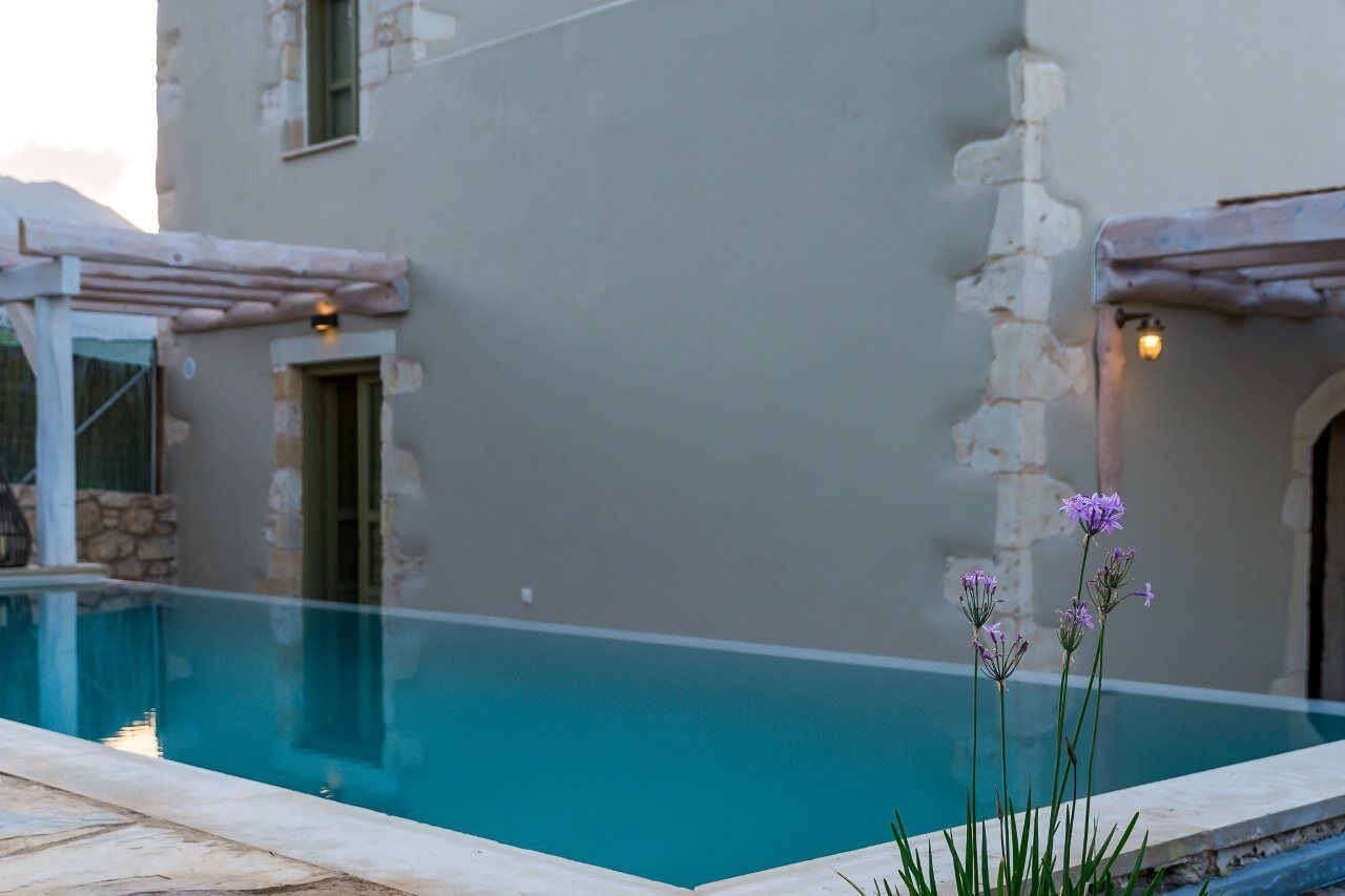 Traditional Stonebuilt Villa Leonanto, Only 5 Km From A Sandy Beach Kastellos Exterior photo
