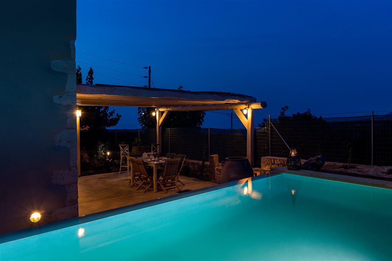 Traditional Stonebuilt Villa Leonanto, Only 5 Km From A Sandy Beach Kastellos Exterior photo