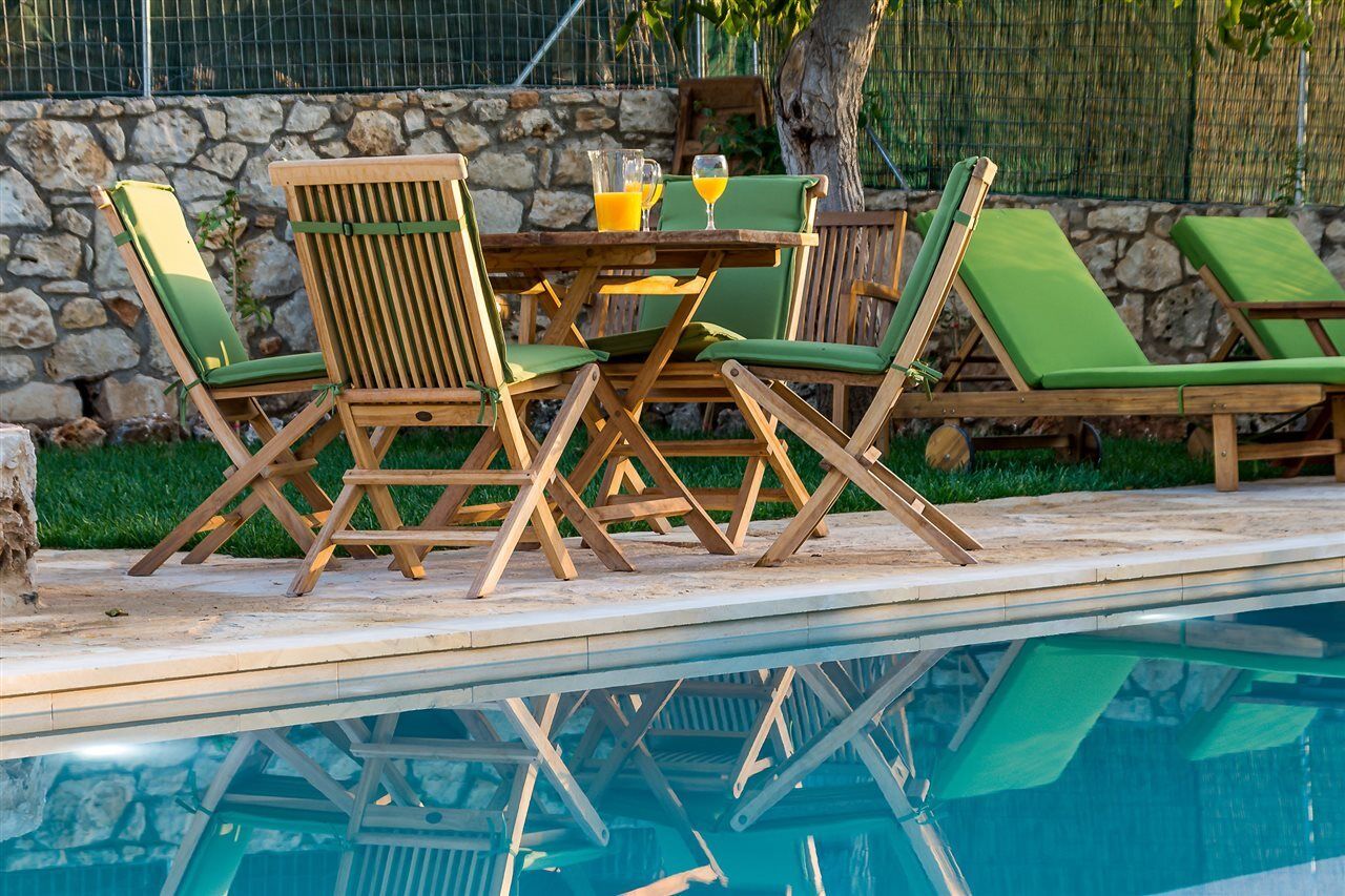 Traditional Stonebuilt Villa Leonanto, Only 5 Km From A Sandy Beach Kastellos Exterior photo